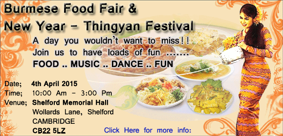 2015 Burmese Food Fair & New Year Festival